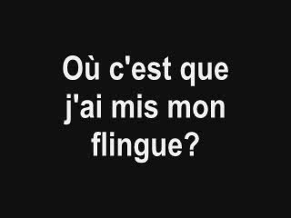 Renaud, ou c'est que j'ai mis mon flingue!