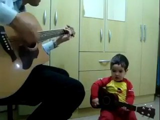 Incredibile questo duetto padre figlio