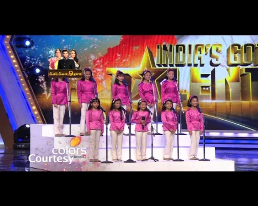 Kids choir performances