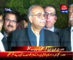 Lahore Chairman PCB Najam Sethi talk to media