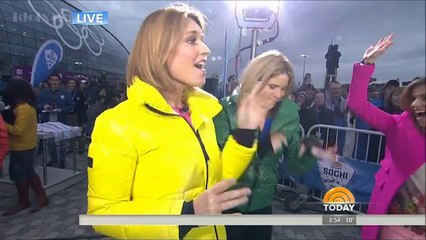 [HD] Russian Police Choir - Get Lucky - Today Show 2-10-14