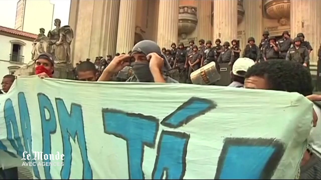 Rio de Janeiro : des milliers de manifestants c...