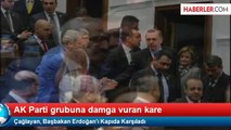 Çağlayan, Başbakan Erdoğan'ı Kapıda Karşıladı