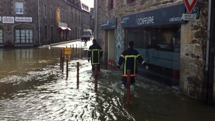 Plancoët sous les eaux