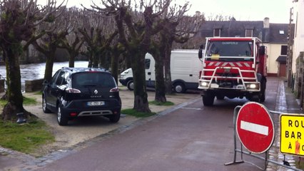 Après les crues à Quimperlé