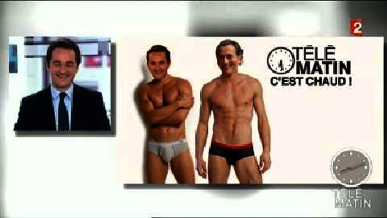 "Télématin" : William Leymergie en slip pour rire