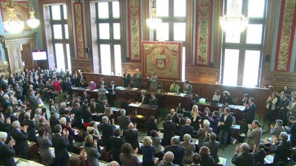 Delanoë fait ses adieux au Conseil de Paris