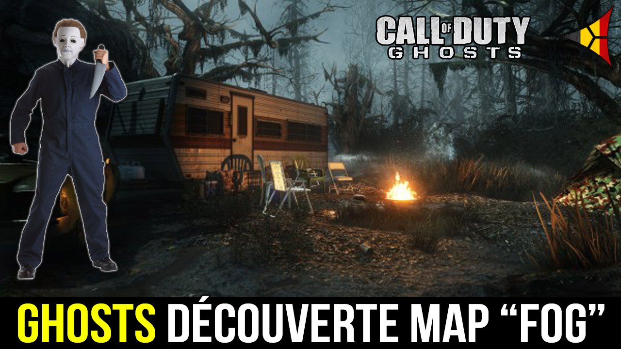 Ghosts // Découverte map FOG + Michael Myers (Gameplay DLC Onslaught COD Ghosts) | FPS Belgium
