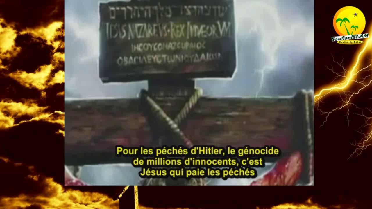 Refutation logique du dogme du péché originel ! Jésus a t'il payé pour les péchés d'Hitler Oui ou non !