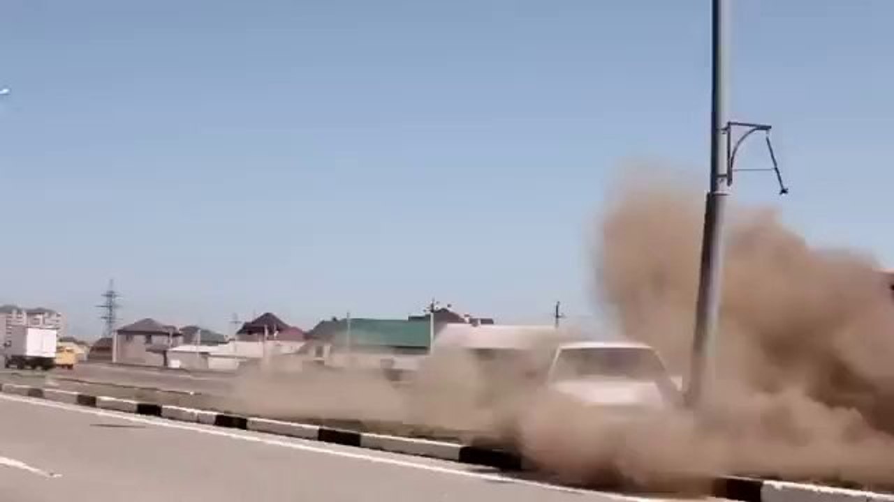 Dump arab driver accident
