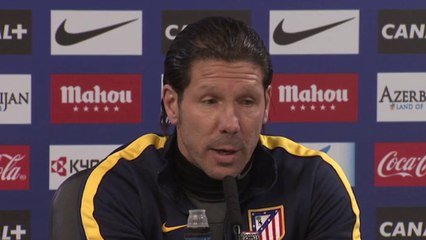 Simeone: "Los árbitros pueden equivocarse"