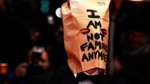 Shia Labeouf Wears Paper Bag To Nymphomaniac Premiere