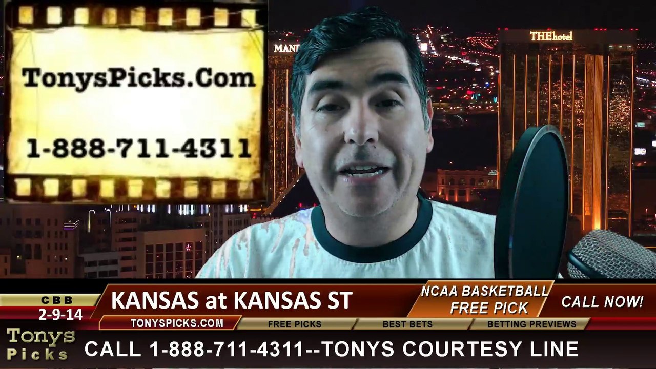 Kansas St Wildcats vs. Kansas Jayhawks Pick Prediction NCAA College Basketball Odds Preview 2-10-2014