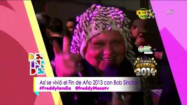 FreddyLandia (Bob Sinclar en la fiesta de fin del año 2013 en Monterrey)