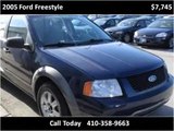 2005 Ford Freestyle Used SUV for Sale Baltimore Maryland
