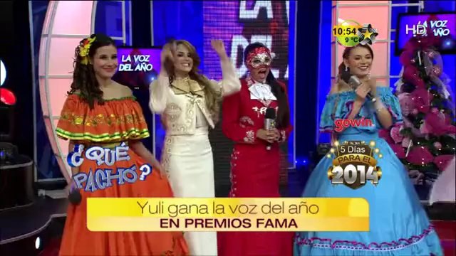 Yuli gana la voz del año en Premios Fama