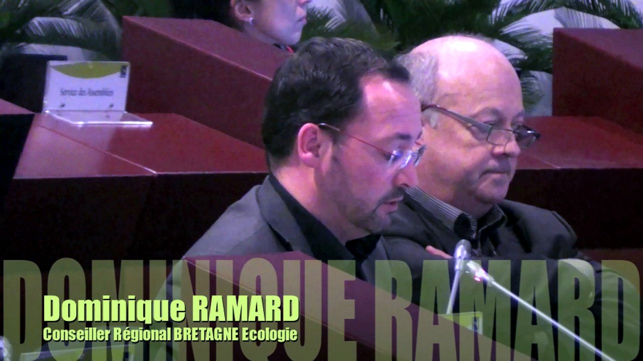 Dominique RAMARD ... Politique de l'énergie et enjeux climatiques