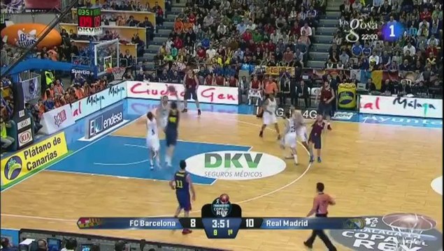 FINAL COPA DEL REY - REAL MADRID vs BARCELONA - 1ª PARTE (09-02-2014)