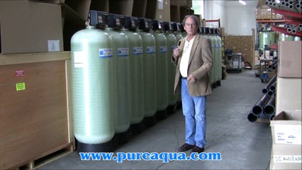Pure Aqua| Duplex Commercial Multi Media Filtration System Kuwait 34 GPM