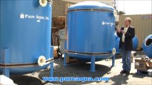 Pure Aqua| Industrial Water Filtration Equipment Mexico 2 X 283 GPM