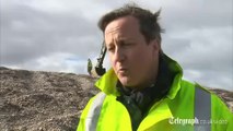 David Cameron visits flood-hit towns