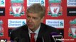 Arsenal manager Arsène Wenger: Only fans were good