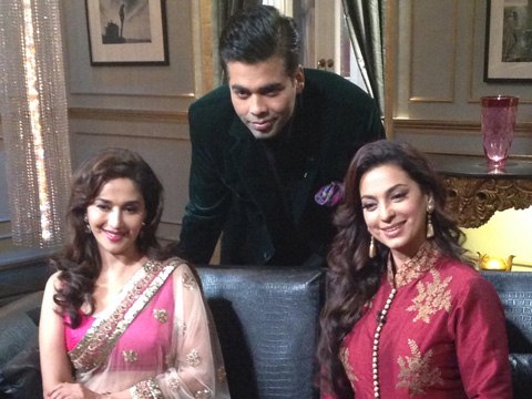 Koffee WIth Karan Season 4 | Juhi Chawla Jealous Of Madhuri Dixit