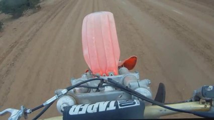 CR125 Slow Wheelies GoPRO