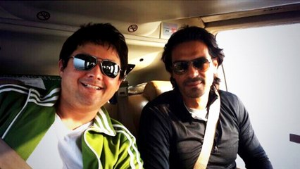 Swapnil Joshi Takes Fitness Tips From Arjun Rampal