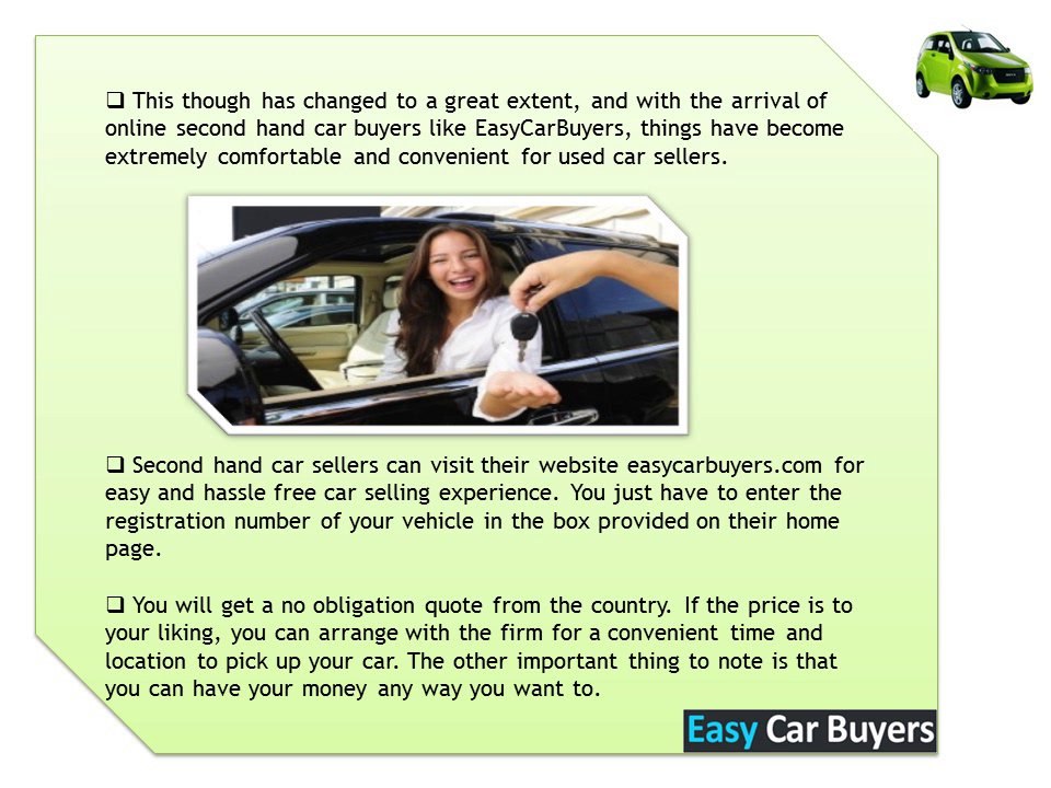 Get the Best Price for Your Car with EasyCarBuyers
