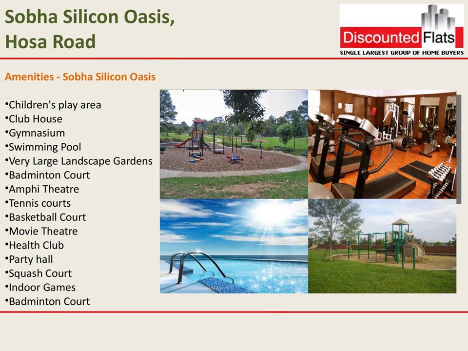 Sobha Silicon Oasis Hosa Road Bangalore New Launch Project by Sobha Developers