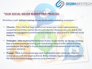 Social Media Marketing in Sydney at Sigma Infotech