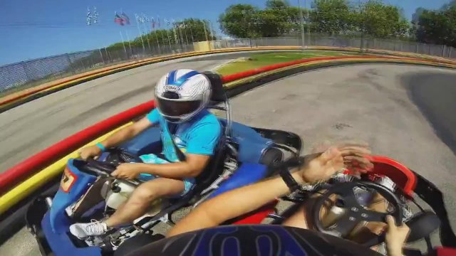 GoPro Karting Crash - Ibiza San Antonio