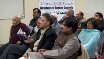 Shagufta Shafiq in UoK Graduate Forum Mushaira Dec 31st 2013