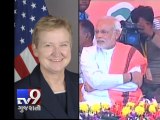 US ambassador Nancy Powell to meet Narendra Modi - Tv9 Gujarati