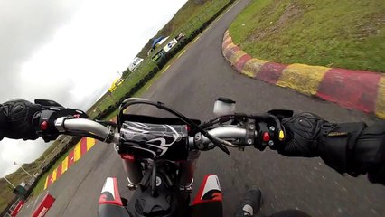 Supermoto Slide Out CRASH - SXV 550 ROWRAH