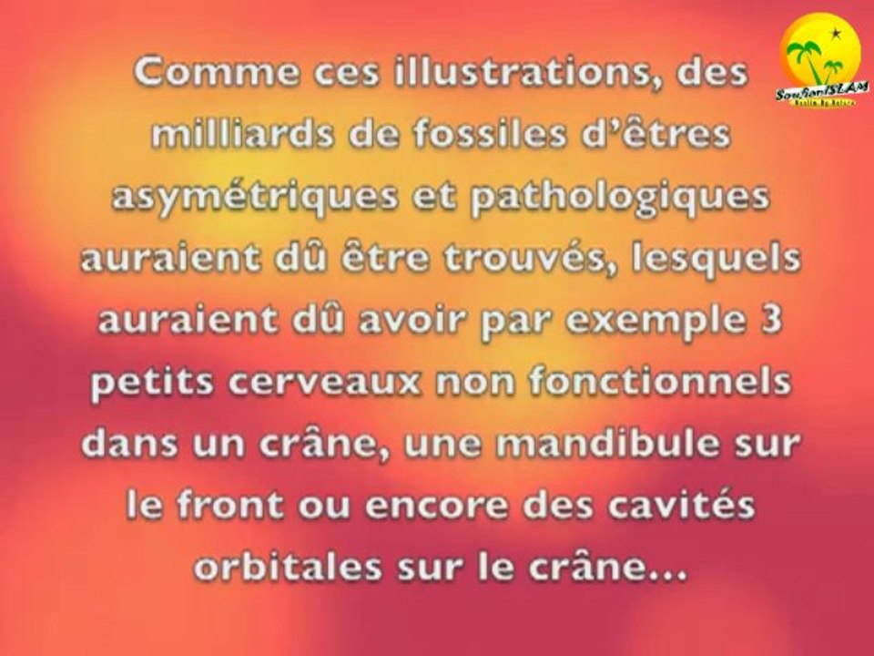 La grande tromperie des évolutionnistes_La forme de transition (Harun Yahya)