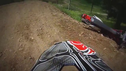 CRF250R Dirt Bike CRASH - GoPro Miles Mountain