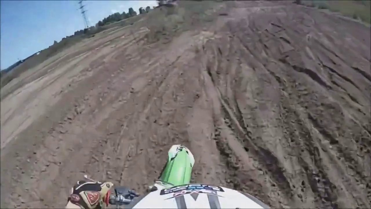 Kawasaki KX125 CRASH