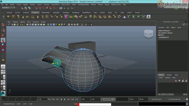 Maya Tutorials in Tamil 10. Working With Paint Select Tools