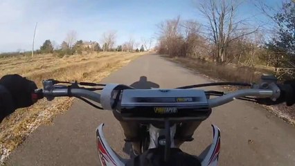 First Ride On YZ250F Dirt Bike