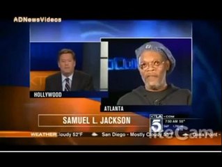 Sam Jackson RIPS Reporter A-New-Hole Im Not Lawrence Fishburne!