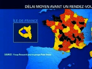 Ophtalmologie: des délais d'attente de plus en plus longs - 11/02