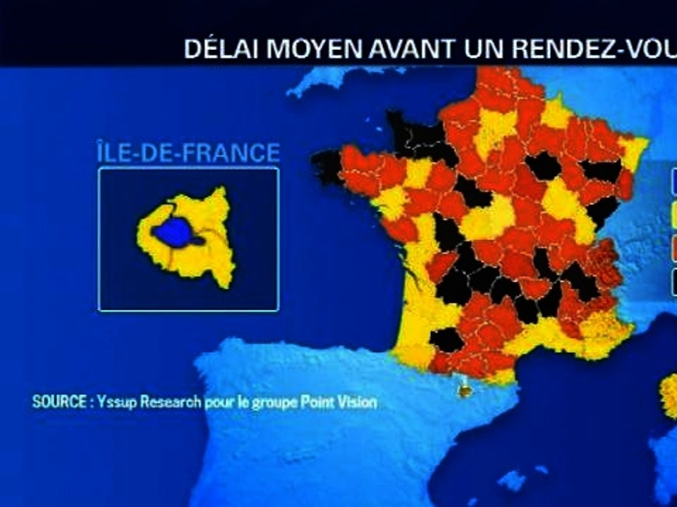 Ophtalmologie: des délais d'attente de plus en plus longs - 11/02