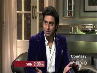 Abhishek, Farah on Koffee with Karan