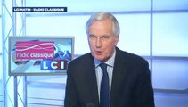 Michel Barnier, invité de Christophe Jakubyszyn, avec LCI