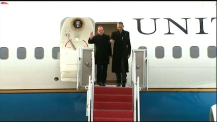 Hollande à Obama: "Amis, nous le sommes pour toujours"