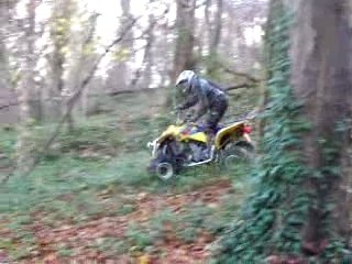 quad en descente