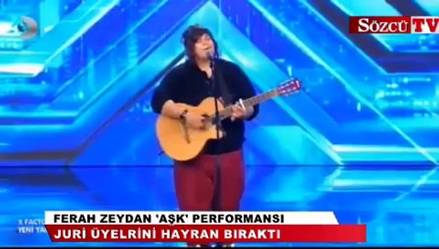X Factor Ferah Zeydan performansıyla büyüledi