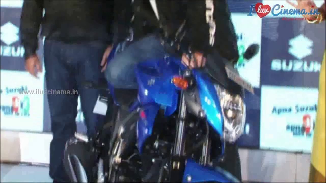 Suzuki Launch New Motorcycles With Salman khan & Pariniti | www.iluvcinema.in